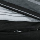  Sengesett svart og hvit 260x240 cm bomull 8720845432898