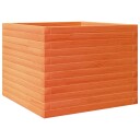 Plantekasse voksbrun 60x60x45,5 cm heltre furu
