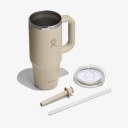 Hydro Flask 710 ml Travel Tumbler Clear Lid Oat Universal