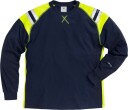 Fristads T-Shirt Långärmad Flamestat 7072 Tflh Mörk Marinblå Xs