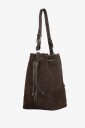 Becksöndergaard - Bucket bag Suede Bucket Bag - Brun