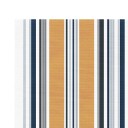  Erstatningsduk for markise flerfarget stripe 6x3 m 367732