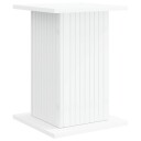 vidaXL Planteholder Hvit 30,5 x 30 x 43 cm Konstruert tre