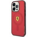 Ferrari Mobildeksel iPhone 14 Pro Max 6,7" Rød Transparent MagSafe
