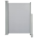 vidaXL Uttrekkbar sidemarkise 100 x 300 cm grå