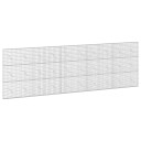 vidaXL Gabion med 5 mm Tråd og 5x5 cm Maske 500x10x150 cm