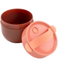 Done by Deer ™ Food Container To go Lunch Bowl Papaya