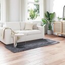 Faux Skinnmatte Tafalla Antrasitt 100 x 200 cm Polyester