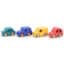 Vilac City Cars - Box Set Of 4 - Multi/patterned - ONE SIZE