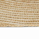  Områdetepper Hvit 240 x 240 cm Jute