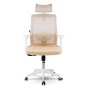 Sofotel Rotar kontorstol i beige mikronetting