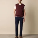 Brooks Brothers Herre Strikkevarer Rød M,