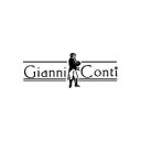 Gianni Conti Toalettmappe med Bøyle i eksklusivt italiensk kalveskinn Svart