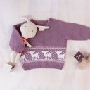 Bluum Strik Strikkegenser Bambi - garnpakke i Bluum Pure Eco Baby Wool