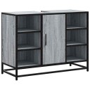  Servantskap grå sonoma 80x33x60 cm konstruert tre 8721102843518