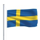vidaXL Svensk flagg 90x150 cm