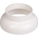 Plastmo spesialkumkrage Ø90x110mm, hvit