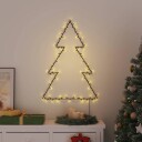  Julelys juletre silhuett 115 LED varm hvit