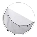 Manfrotto Halocompact Plus cover 98 cm 2 stopp diffuser, kun trekk