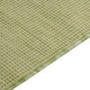 vidaXL Utendørs flatvevd teppe 200x280 cm grønn