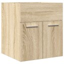  Servantskap sonoma eik 41x38,5x46 cm konstruert tre 8721158436948