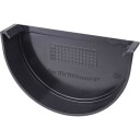 Plastmo endehette, 12" svart black