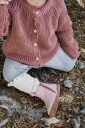 Kavat Stampa Barefoot Lær å gå sko Misty Rose 26