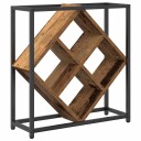 vidaXL Vinhylle Gammelt tre 51 x 18 x 52,5 cm Konstruert tre