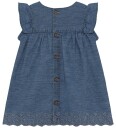 Minymo Dress Ss Chambray Blue 74