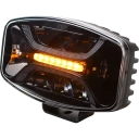 OZZ XO1 P LED fjernlys med varsellys 8160 lumen sort hus.