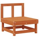  Hagemøbel Midtsofa Massiv furu VoksBrun 61 x 60,5 x 62 cm