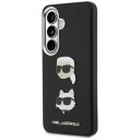 Karl Lagerfeld Saffiano Metallveske til Samsung Galaxy S26+ - Sort