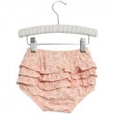 Rosa Blomstrete Wheat Nappy Pants Kjerstine Bleieshorts (74 / 9 mnd)