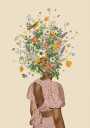 Wildflower bouquet Poster Plakat / 21x30cm