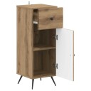 vidaXL Baderom Oppbevaringsskap BREDA Artisan eik 30 x 31 x 80 cm