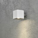 Konstsmide Amalfi vegglampe 3W 12V hvit plast ink trafo + sladd. 7681-200