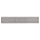vidaXL Maskeskjerm 60 x 200 cm 6 Mesh Rustfritt stål 201 Sølv