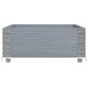  Pallekarmer grå 100x50 cm heltre furu
