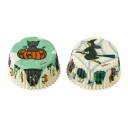 Muffinsformer Halloween Heks Pk/36 