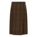 Saint Laurent Dame Skjørt Brun XS,