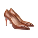 Santoni, Dame, Sko, Brun, 37 1/2 EU,