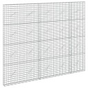 vidaXL Gabion med 3,5 mm tråd og 5x10 cm mesh 250x10x200 cm