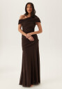 Bubbleroom Occasion Off Shoulder Mesh Gown