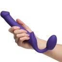 Strap-on-Me Bendable Strap-On Medium       - Lilla