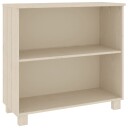 vidaXL Skjenk honningbrun 85x35x80 heltre furu