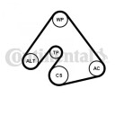 Kileremsett CONTITECH 6PK1400K1