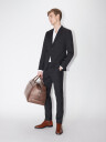 TIGER OF SWEDEN Brome Skinn Weekendbag Cognac