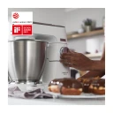 Kenwood Titanium Chef XL Kjøkkenmaskin med innebygget vekt 1200W 7L Hvit