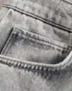 Tenåringsgutter Relaxed Fit Jeans GREY WORN IN 164