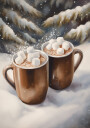 Hot Cocoa Plakat Plakat / 30x40cm